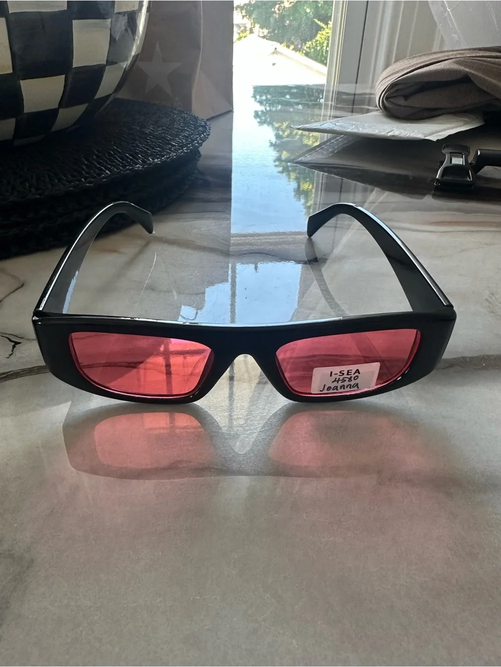 Joanna Black Pink Sunglasses – Brand New With Tags